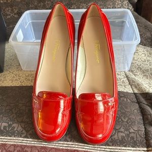 My Ferragamo Red loafer size 11